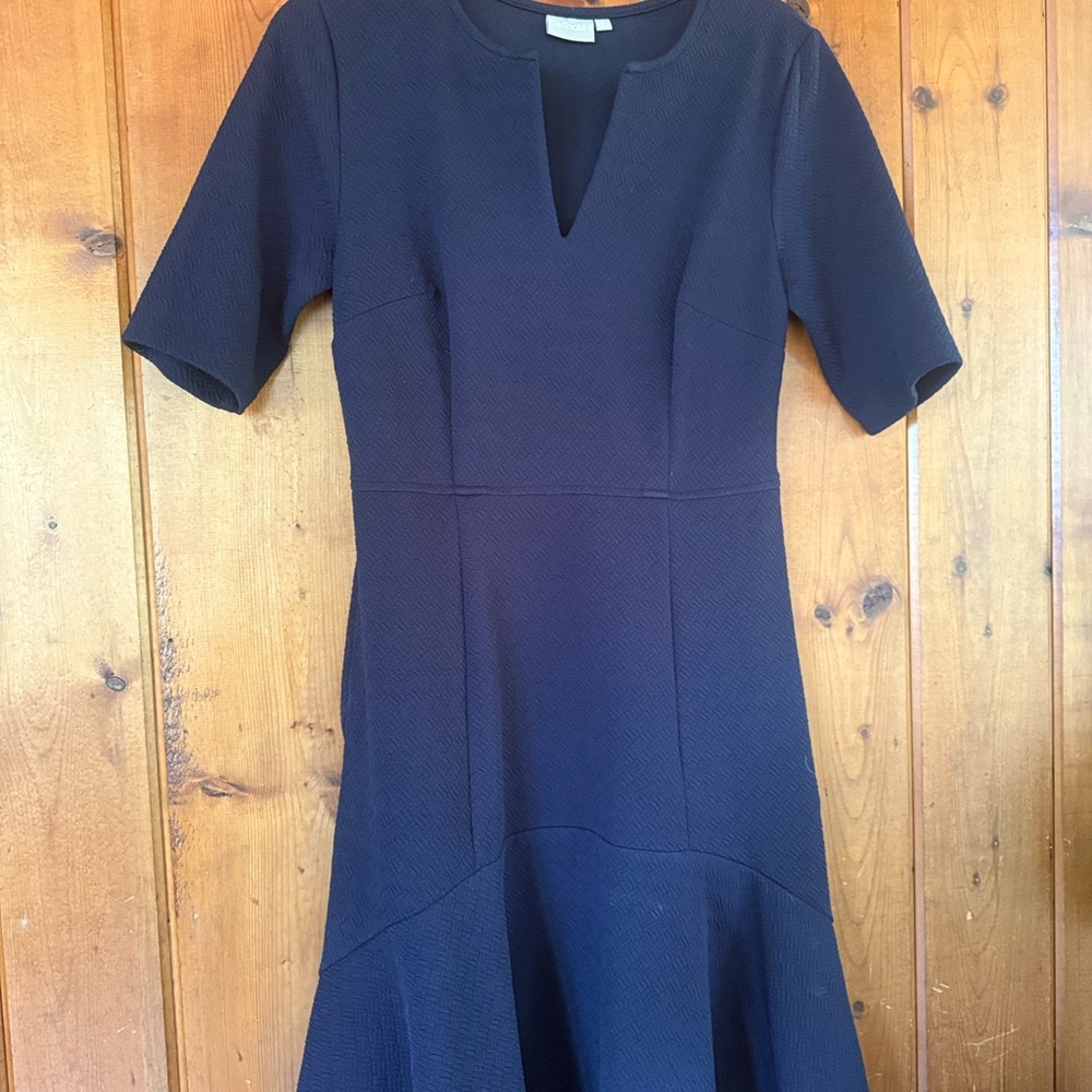 Elegant Navy Blue Women's Dress